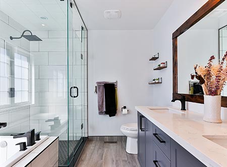 Bathroom fans, new mirror installations, and more. Our handymen can help!