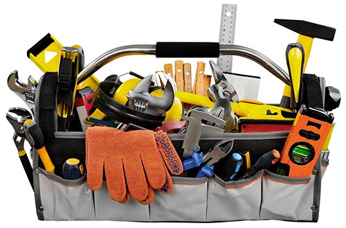 Handyman Tool Set - tools we use for home repairs in Woburn, Melrose, Reading, Andover, More...