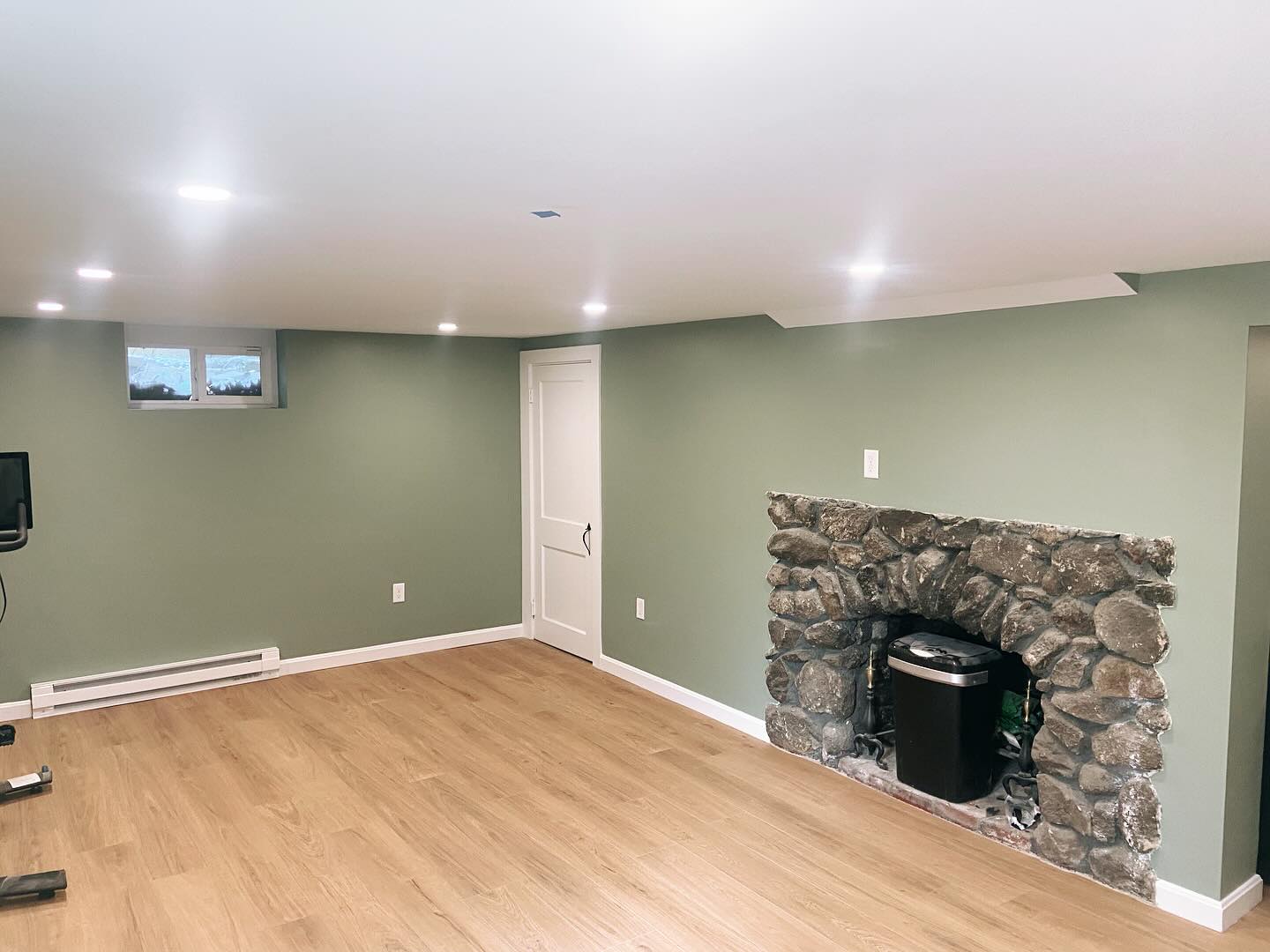 renovated basement